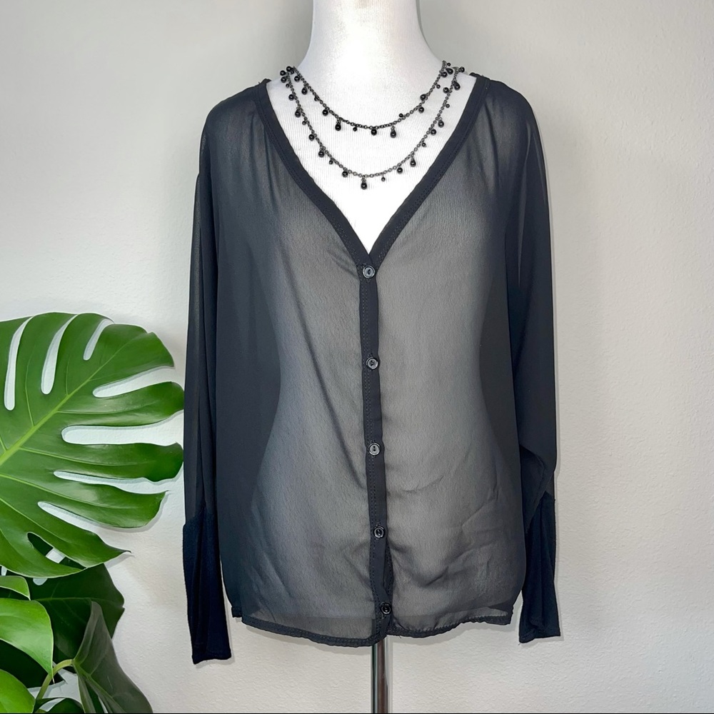•Soprano• Sheer top